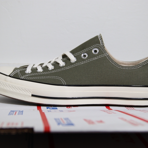Converse Chuck 70 Gray All Star Low Tops - Picture 3 of 7